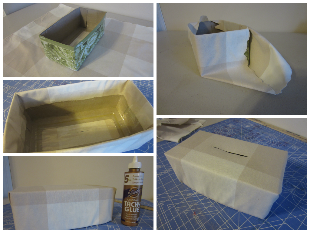 make a tissue box cover